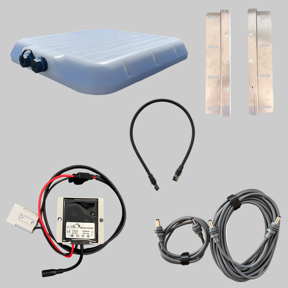 Parts inlcuded in Starlink Bundle for Caravan Builders