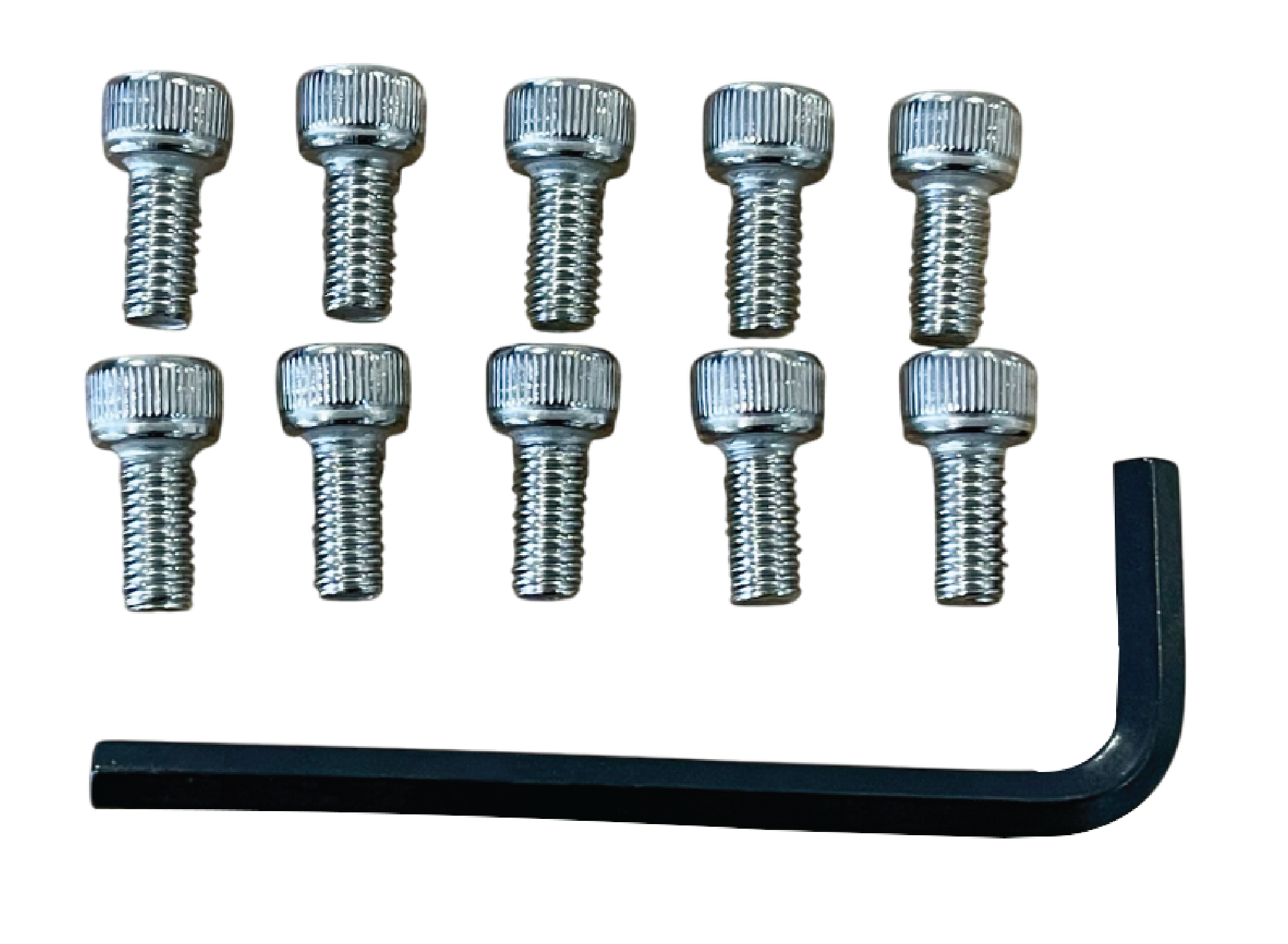 Stainless Steel Cap Head Bolt Set – M6 x 12mm (Available in 6, 8, or 10 Pieces, Includes Allen Key) SpaceTek - Starlink Mounts & Accessories
