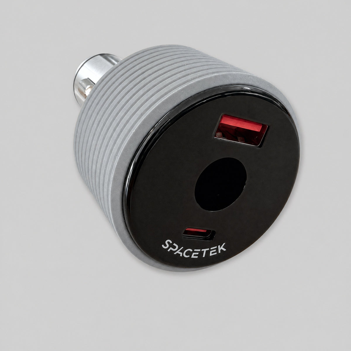 Starlink Mini STG-DC-CIG-3IN1 3-in-1 cig power adaptor front face with USB-A, DC socket and USB-C ports
