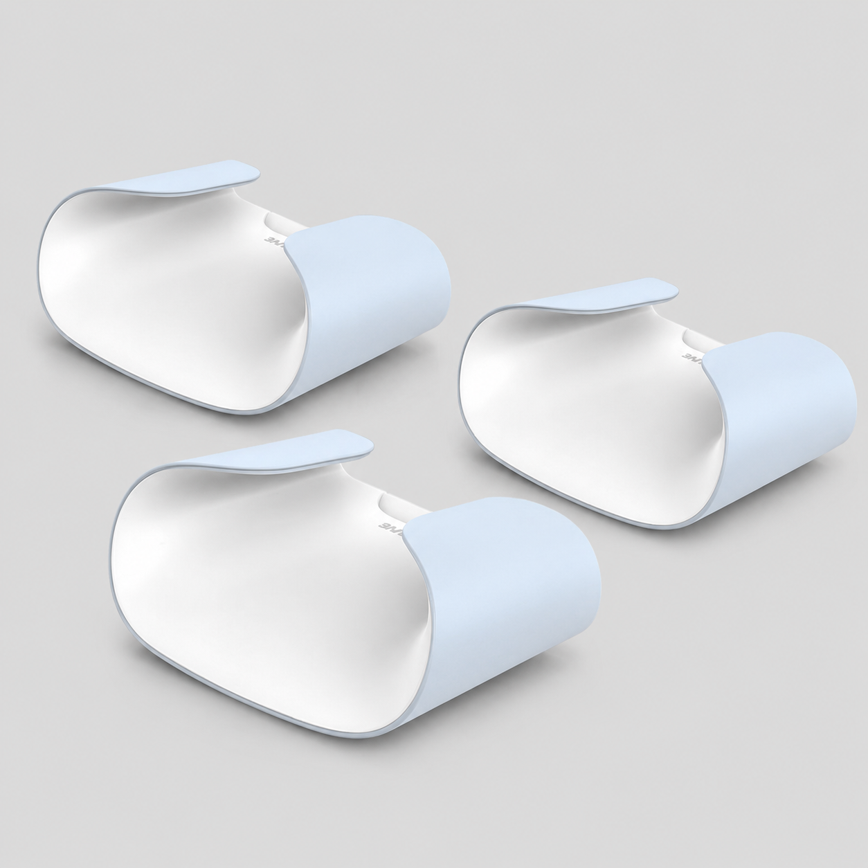 Aquila AI Pro Mesh WiFi System 3 Pack mesh routers in light blue for whole-home WiFi coverage with Starlink System