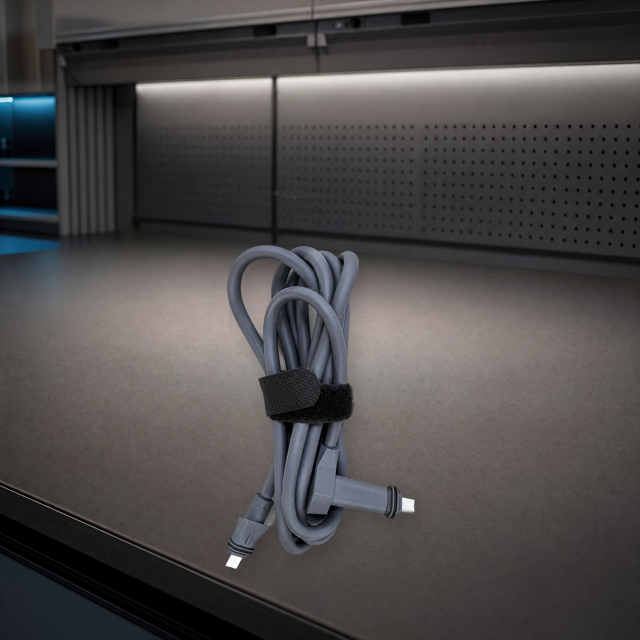 Genuine Starlink High Performance 2 m Router Cable on a technical service bench
