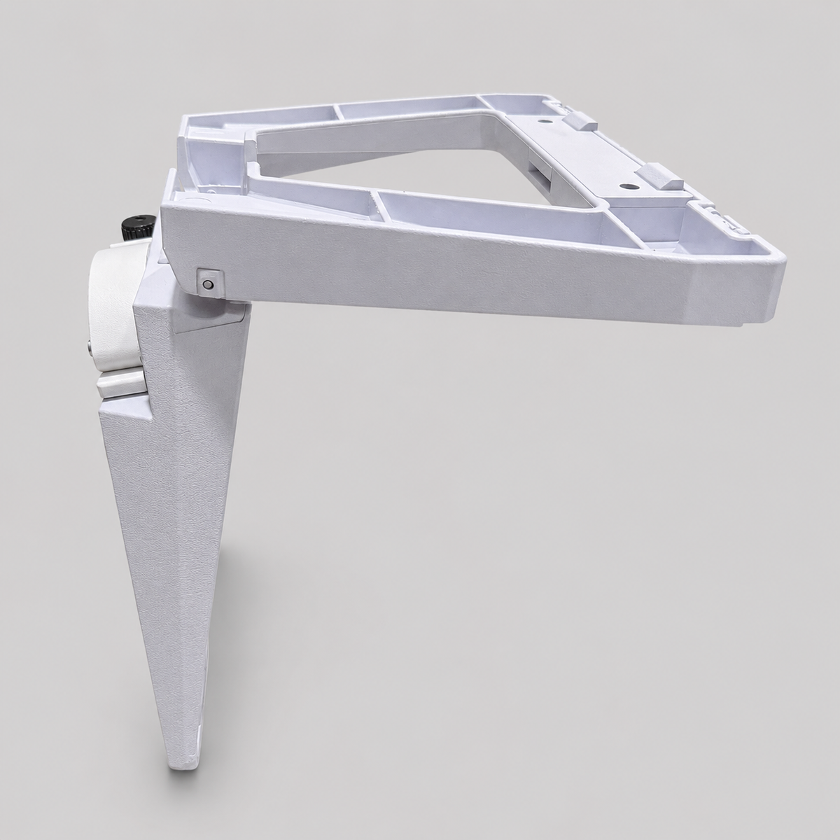Side profile of the Starlink Gen 3 Standard quick-release combination kickstand showing the kickstand deployed and mounting platform